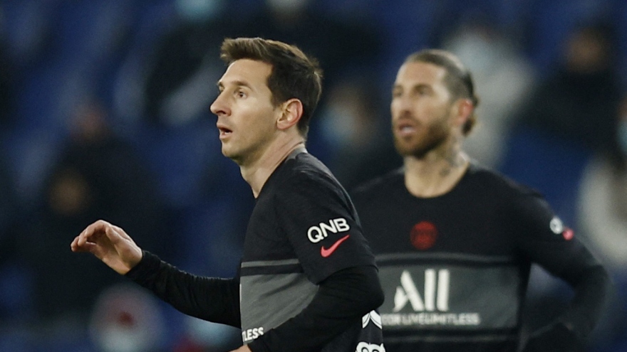 PSG 4-0 Reims: Lionel Messi tái xuất, Sergio Ramos "mở tài khoản" bàn thắng